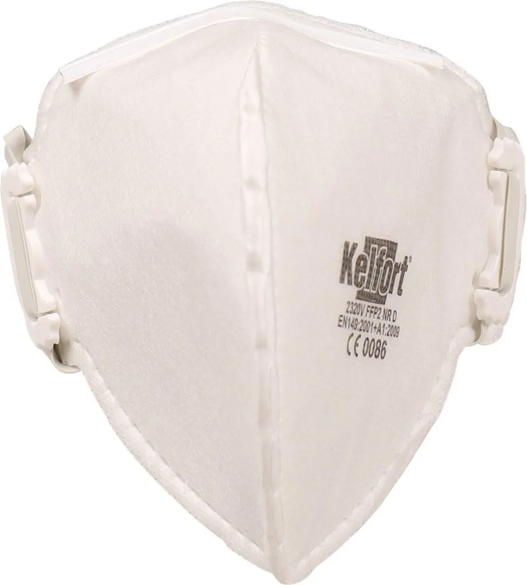Stofmasker vouwbaar FFP2 by Kelfort, White – product image