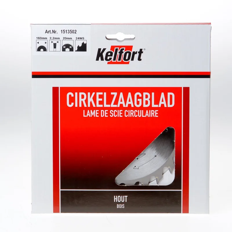 zaagblad HM 160x20 24-tands by Kelfort – product image