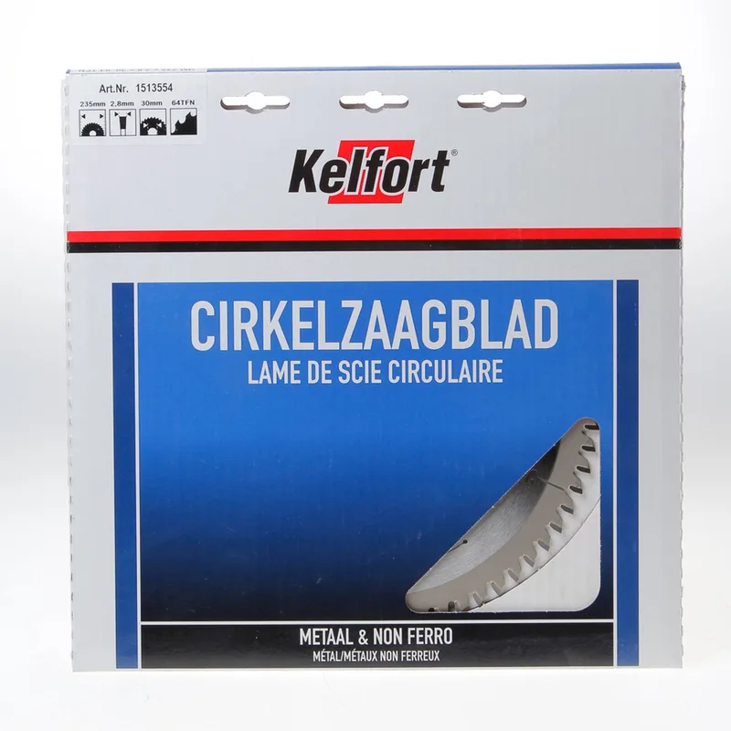zaagblad HM 235x30 60-tands ( von Kelfort – Produktbild