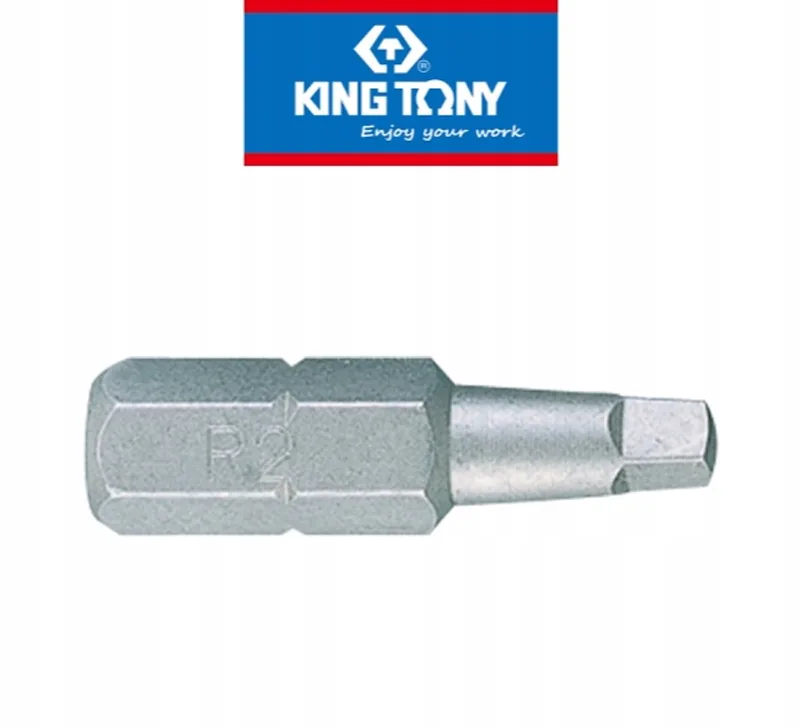 Bit 1/4" Vierkant nr. 3 x 25 mm - Hoogwaardig S2-staal van King Tony – productafbeelding
