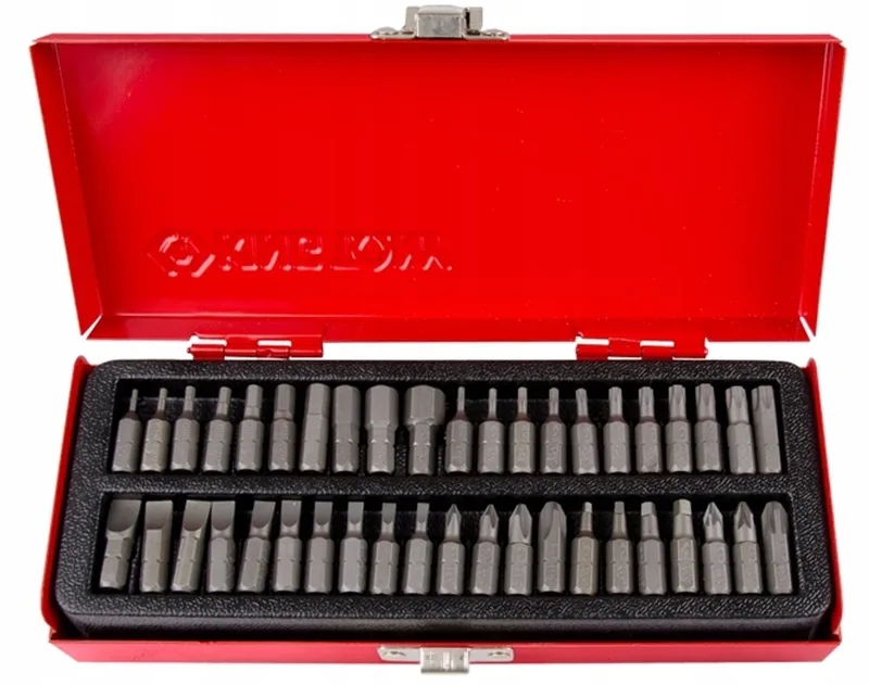 bitset 42-delig 1/4" schroefbits Phillips platte zeskant Torx de King Tony – image du produit
