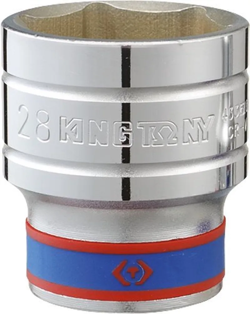 Dopsleutel 1/2" standaard metrisch 6-kantig 10mm by King Tony – product image