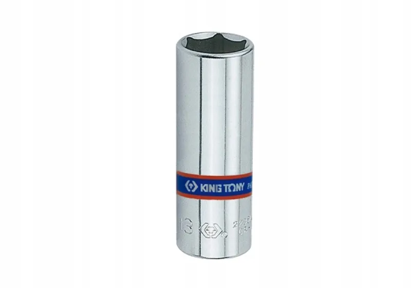 dopsleutel 1/4" 13 mm x 50 mm zeskant Cr-V von King Tony – Produktbild