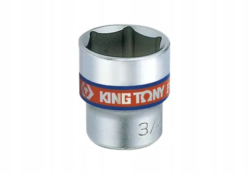 Dopsleutel 3/8" 11/32" x 27mm 6-kant Cr-V von King Tony – Produktbild