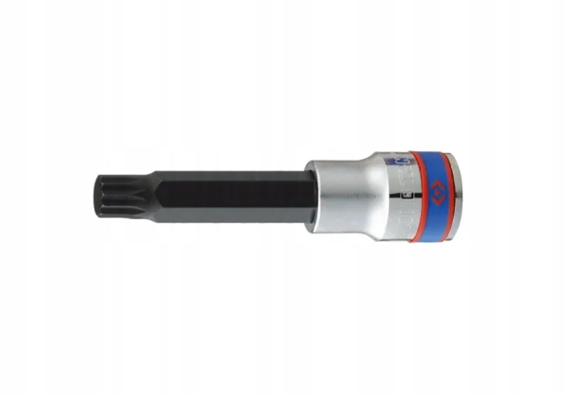 Dopsleutel SPLINE M12 Lang 1/2" 80mm von King Tony – Produktbild