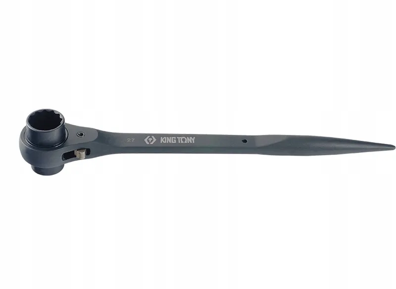 Dubbel Ratelsleutel 19x21mm voor Steigers - 320mm Lengte von King Tony – Produktbild