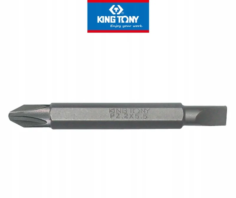 dubbelzijdig bit 7,0 mm plat / PH3 kruis van King Tony – productafbeelding