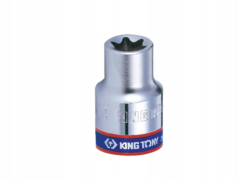 E-Torx-dop 1/4" E6 x 24 mm Cr-V-dop de King Tony – image du produit