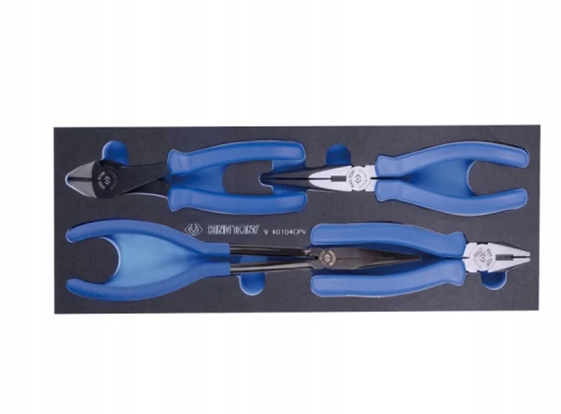 Gereedschapset: Tangen en Combinatietangen in EVA Schuim de King Tony – image du produit