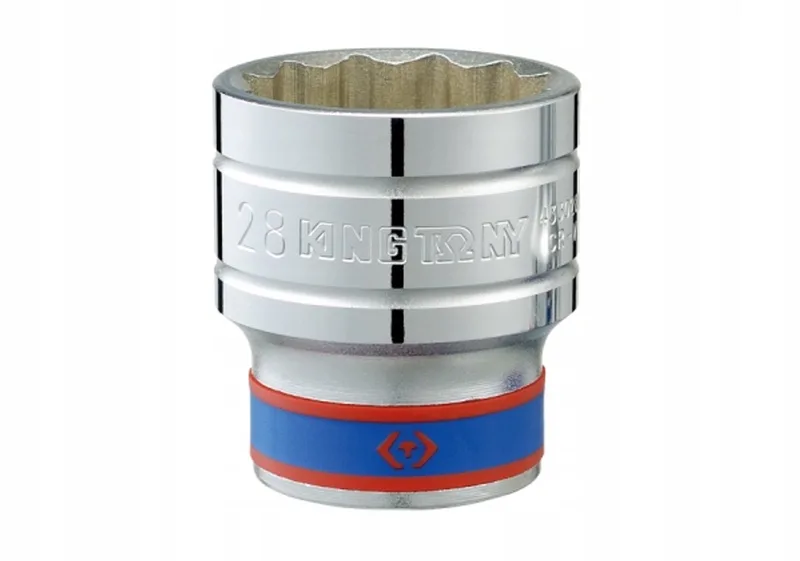 King Tony 1/2" Dopsleutel 17mm 12-kant Kort Cr-V 433017MR von King Tony – Produktbild