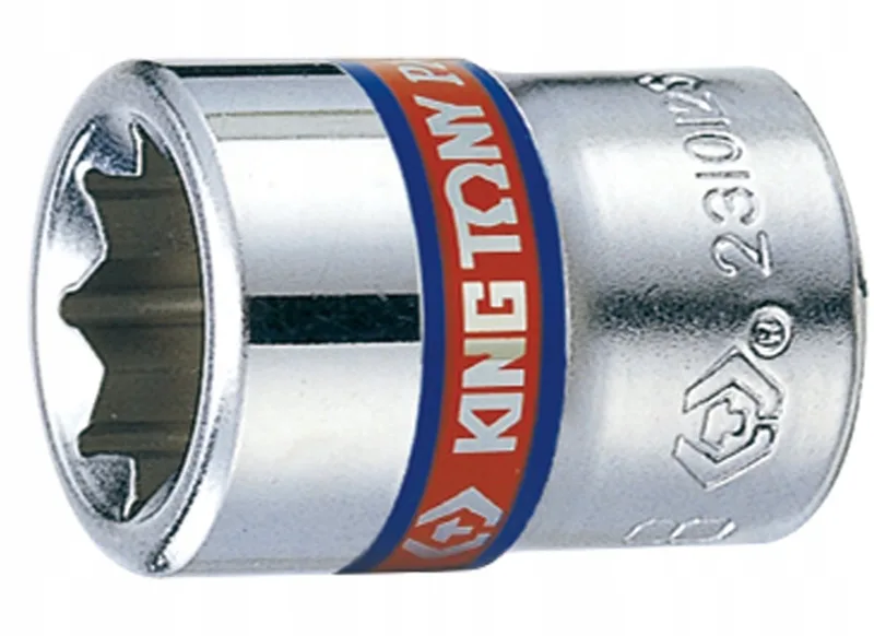 King Tony 1/4" dopsleutel 5/16" x 24 mm, 8-hoek, Cr-V by King Tony – product image