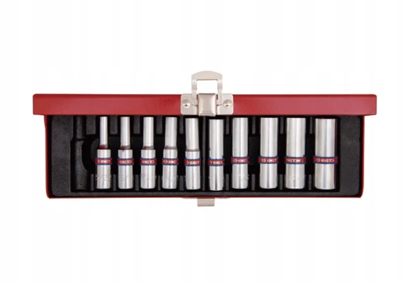King Tony 1/4" dopsleutelset - 10-delig - Inch Maten - 5/32"-1/2" by King Tony – product image