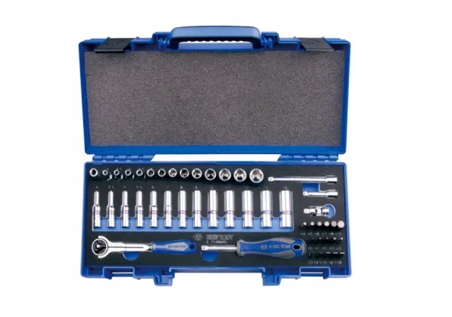 1/4" Gereedschapset 48 Delen