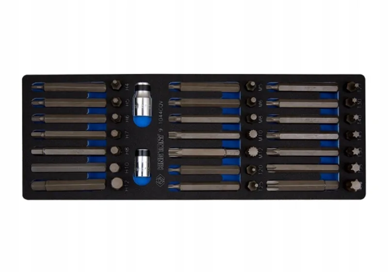 King Tony 10mm Bitset 44 Delen EVA Schuim - HEX, TORX, SPLINE by King Tony – product image