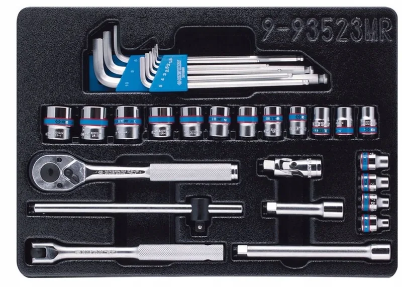 King Tony 3/8" Doppenset 6-22mm & Inbussleutels 1,5-10mm by King Tony – product image