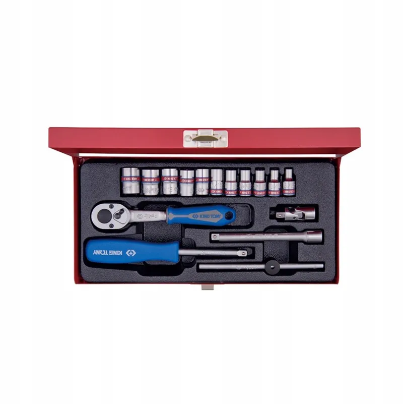 Kingtony 16-delige metrische dopsleutelset 5/32-1/2 inch de King Tony – image du produit