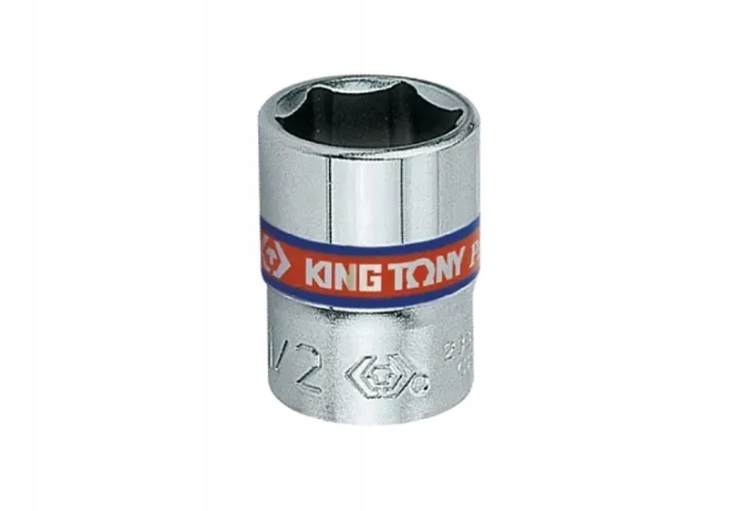 Korte 1/4" Dopsleutel 7/32" x 24,5mm 6-kant Cr-V von King Tony – Produktbild