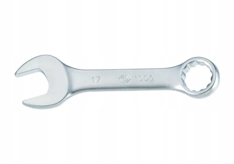 Korte Ring-Steeksleutel 10mm x 95mm - Kwaliteit Staal by King Tony – product image