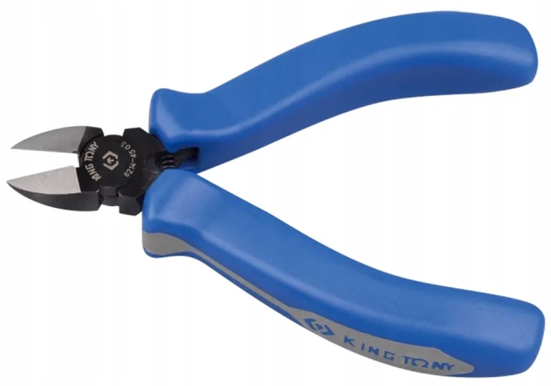 Mini Side Cutter 115 mm - Precisie en comfort by King Tony, Blue – product image