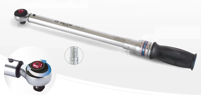 Momentsleutel 3/8" 20-100 Nm, 72 Tanden, Antislipgreep von King Tony – Produktbild