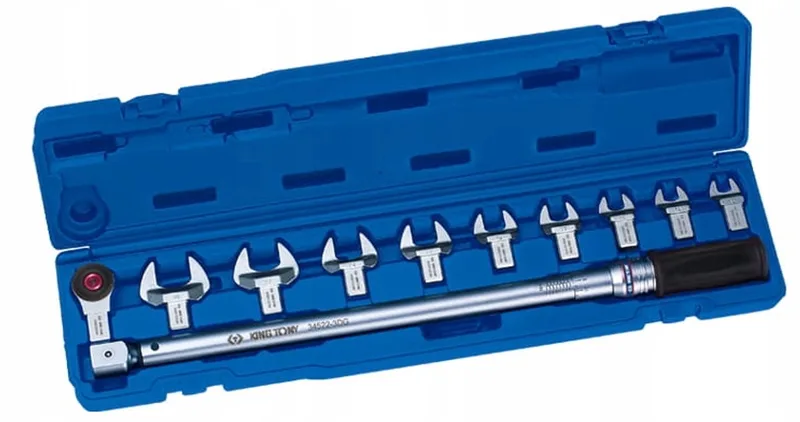 Momentsleutel 3/8" 20-100 Nm met verwisselbare koppen by King Tony – product image