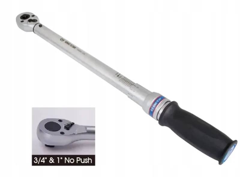 Momentsleutel 3/8" 20-100Nm met Knop by King Tony, Silver – product image
