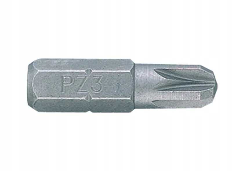 Pozidriv Bit PZ3 1/4" 25mm S2 Staal by King Tony – product image
