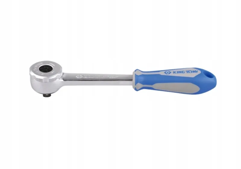 Ratel 1/4" 72 Tands 145mm met Rubberen Handvat by King Tony – product image