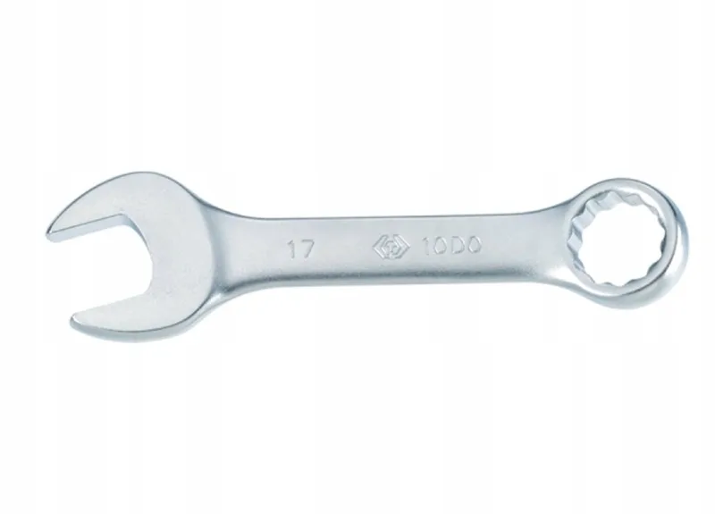 ringsleutel kort 17 mm x 130 mm - chroom-vanadiumstaal von King Tony – Produktbild