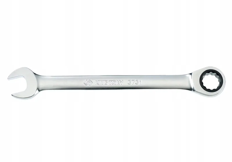 ringsleutel met ratel 14 mm Cr-V-staal by King Tony, Silver – product image