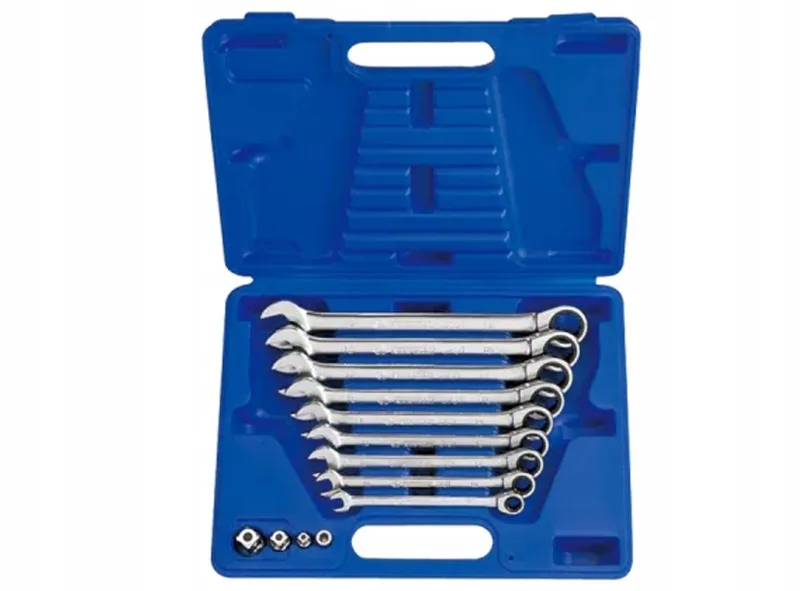 Ringsleutelset met Ratel 13-delig 8-19mm met Adapters von King Tony – Produktbild