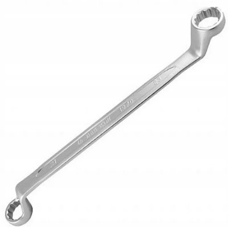 Ringsteeksleutel 21x23mm, 75 graden gebogen, 326mm by King Tony – product image