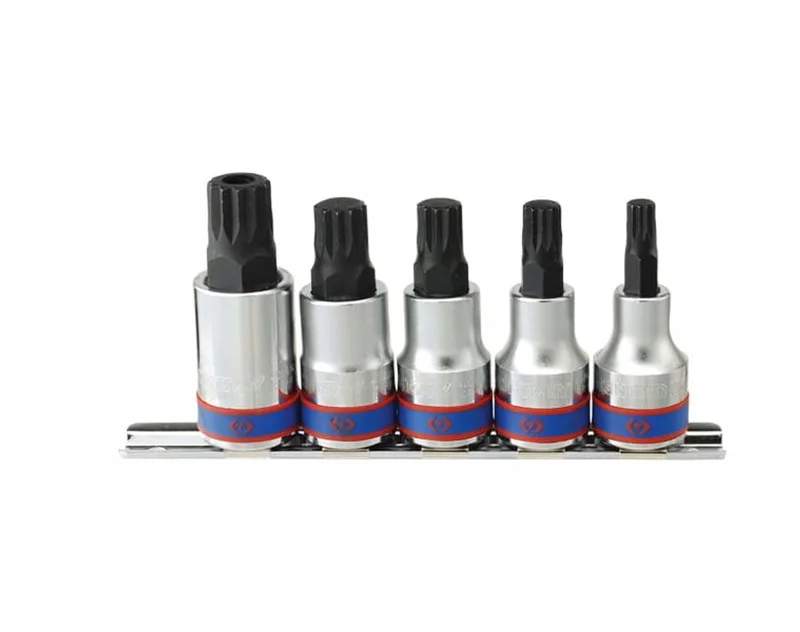 Spline doppenset 1/2" 5-delig M8-M16 by King Tony – product image