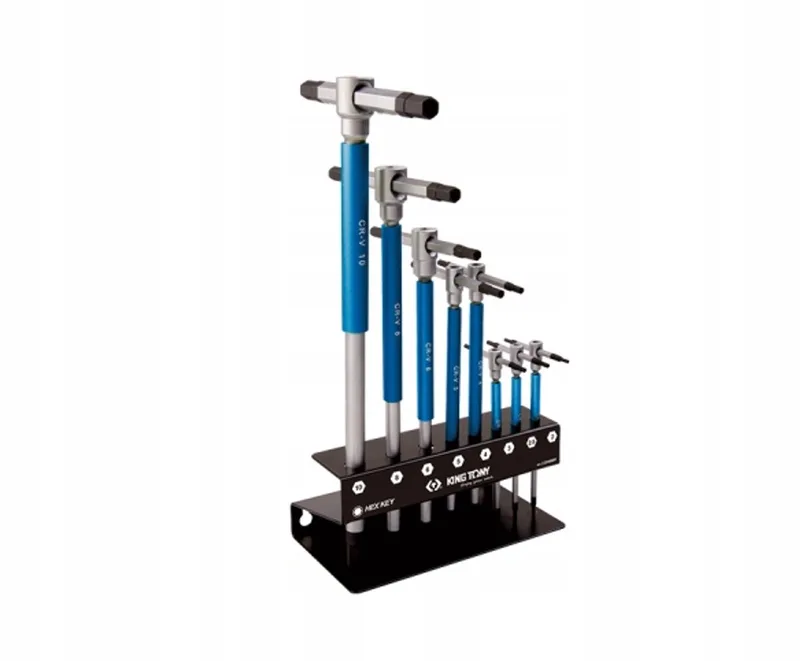T-Tool Set Inbussleutels 8 Stuks (2-10mm) von King Tony, Blau – Produktbild