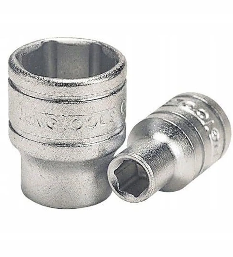 TengTools 1/4" Dopsleutel Kort 6mm Chroom-Vanadium de King Tony – image du produit