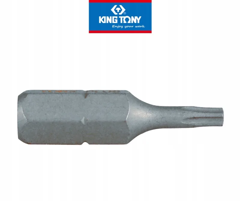 Torx Bit 1/4" IPR 8mm met Gat - 25mm Lengte by King Tony – product image