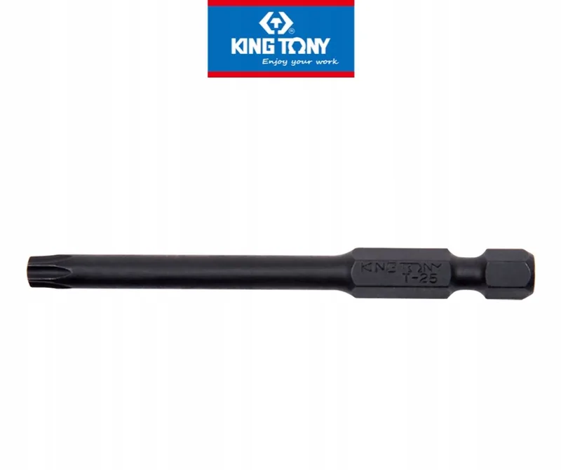 TORX Bit met gat T30 x 110 mm - Hoge Kwaliteit S2 Staal by King Tony – product image