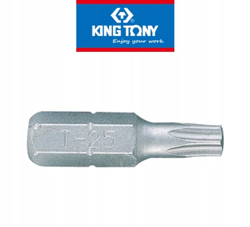 Torx Bit T40 met Gat 1/4" - 25mm von King Tony – Produktbild