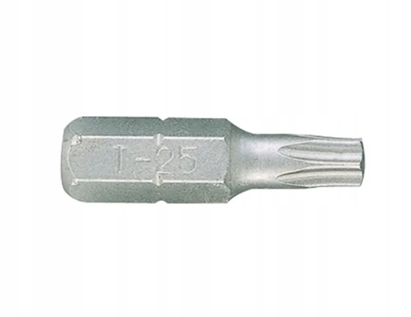 Torx Bit T45 x 25mm 1/4" - Hoge Kwaliteit S2 Staal de King Tony – image du produit