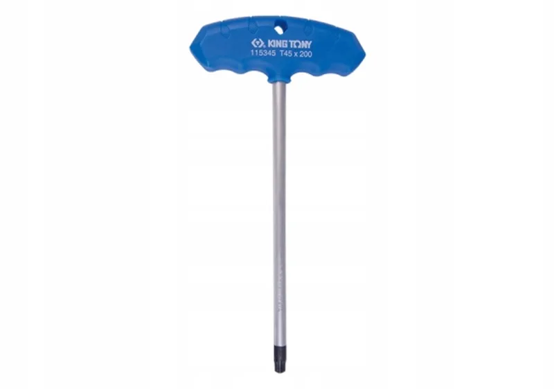 Torx T-sleutel T27 x 188mm - Gereedschap voor moeilijk bereikbare plaatsen fra King Tony – produktbillede