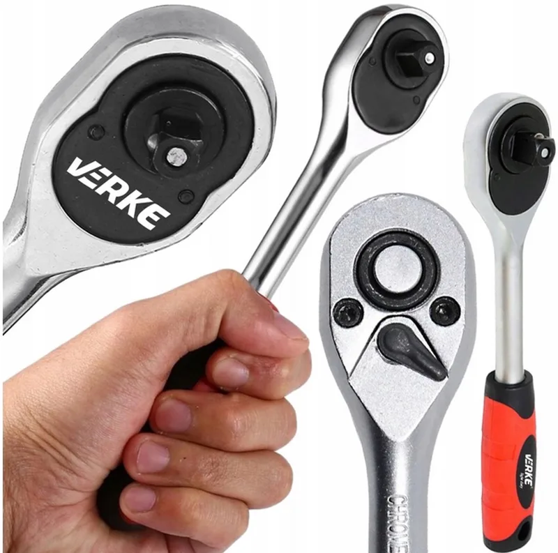 Verke Ratel 1/2" CRV Krachtratel met Ergonomische Handgreep de King Tony – image du produit