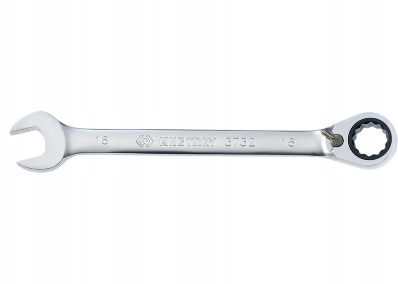 Verstelbare Ringsleutel met Ratel 290mm x 7/8" von King Tony – Produktbild