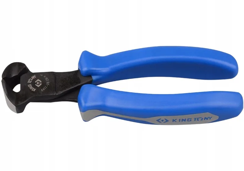 Zijkniptang Europees Type met PP+TPR Handvat 165mm de King Tony – image du produit