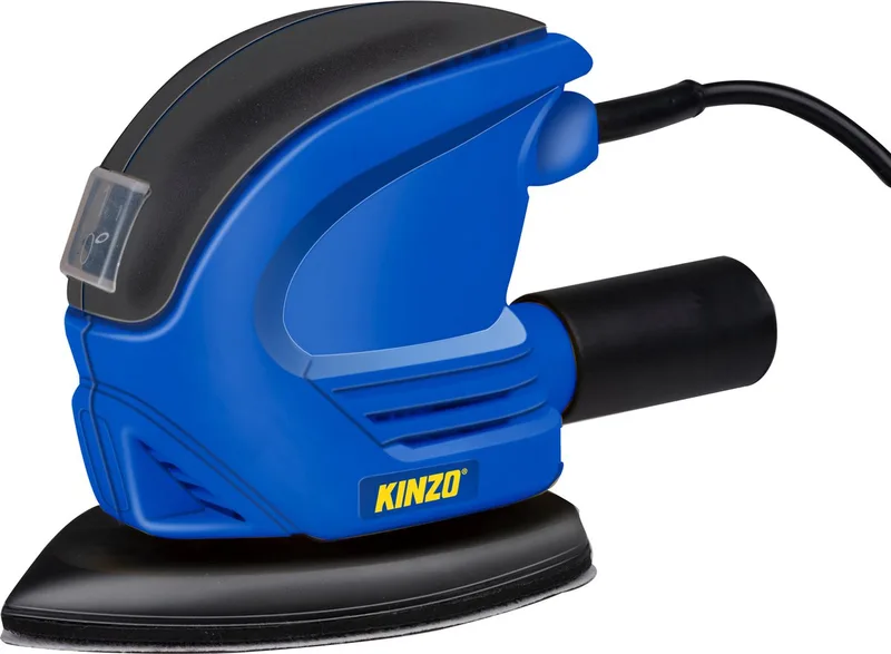 Schuurmachine - 230V - Palm - Blauw - Polijsten - Houtbewerking - Driehoekschuurmachine de Kinzo – image du produit
