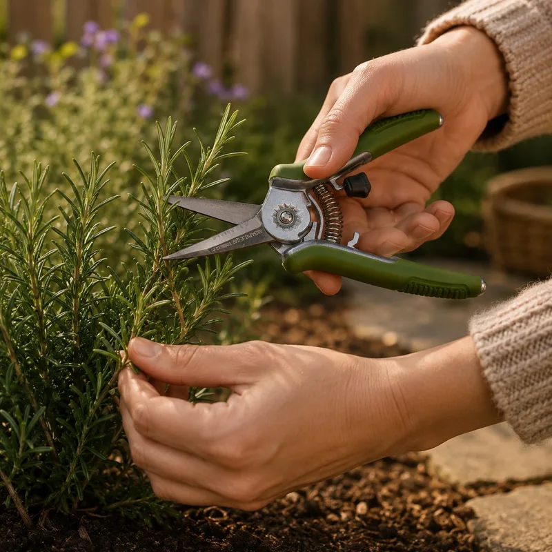 Tuinschaar Snoeischaar - Bloemenschaar met Antislip Handgreep - Max. 4 mm - 17 cm by Kinzo – product image