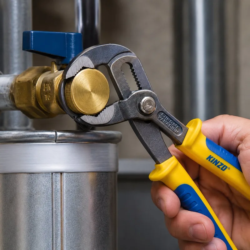Waterpomp tang 250mm by Kinzo, Yellow – product image