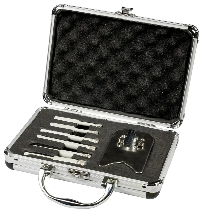 DB 600 F Supra Set 331021 Diamantbohrer-Set 6 mm, 8 mm, 10 mm, 12 mm, 14 mm 1 St. by Klingspor – product image