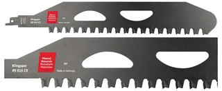 Klingspor 670319 RS 915 CX Säbelsägeblätter, 460 x 50 x 2,5 mm Nutzlänge 388Hart-Metall, Special form , 1,95 Zähne pro Zoll, SB-verpackt im Karton von Klingspor – Produktbild 2 von 2