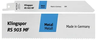 Klingspor 670434 RS 903 MF Säbelsägeblätter, 230 x 19 x 0,9 mm Nutzlänge 210Bi-Metall, gefräst, geschränkt , 18 Zähne pro Zoll, SB-verpackt im Karton de Klingspor – image du produit 2 sur 2