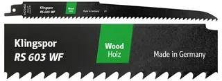 Klingspor 670464 RS 603 WF Säbelsägeblätter, 230 x 19 x 1,2 mm Nutzlänge 210Crom-Vanadium, gefräst, geschränkt , 6 Zähne pro Zoll, SB-verpackt im Karton fra Klingspor – produktbillede 2 af 2